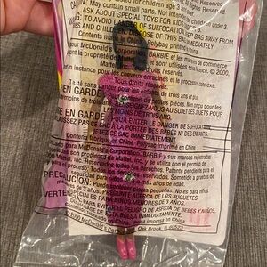 2000 Barbie McDonald’s Happy Meal Toy - Cool Clips Christie   vintage toys girls
